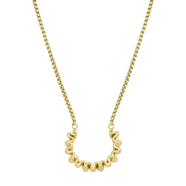 Collar de Acero Inoxidable Enso para Dama EJN3325G Dorado