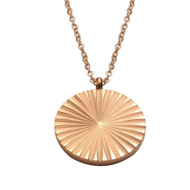 Collar y Dije Acero Inoxidable Enso Para Mujer EJN3368R Rosado