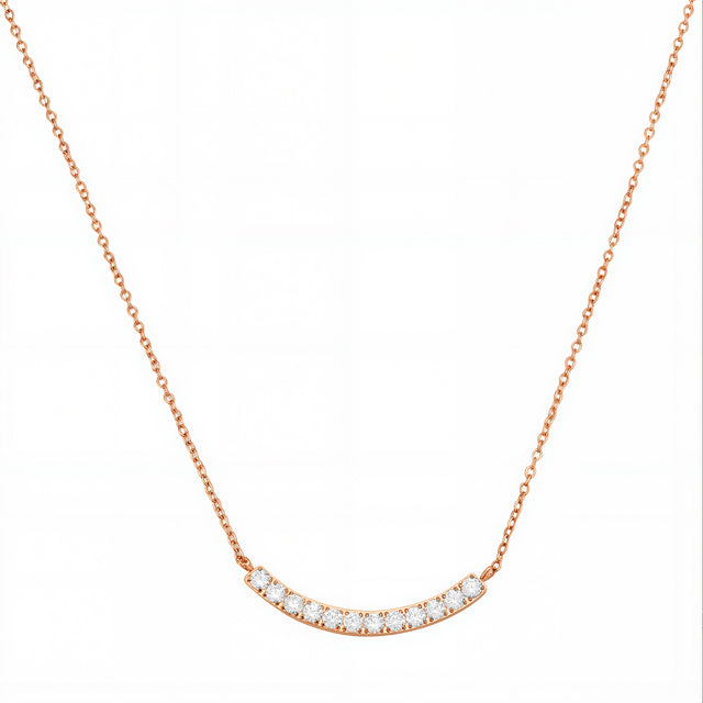 Collar y Dije de Acero Inoxidable Enso Para Mujer EJN3392R