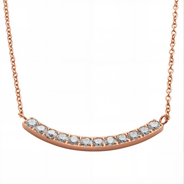 Collar y Dije de Acero Inoxidable Enso Para Mujer EJN3392R