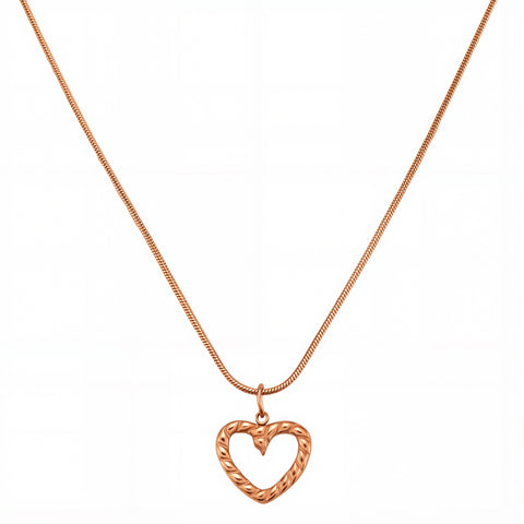 Collar y Dije de Acero Inoxidable Enso Para Mujer EJN3400R