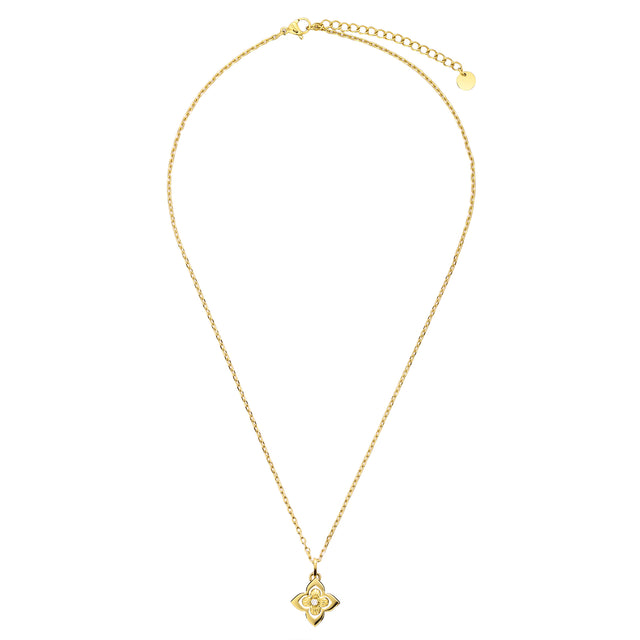 Collar y Dije Enso Para Mujer EJN3475G Dorado