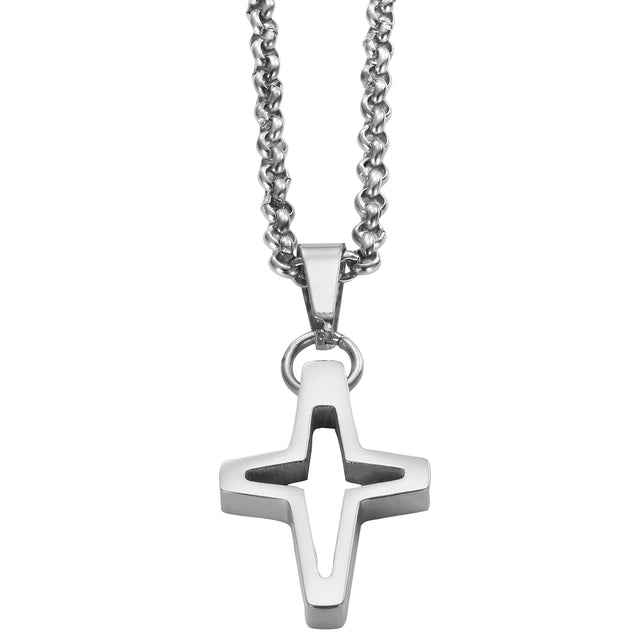 Collar y Dije Enso Para Mujer EJN3482S Plata