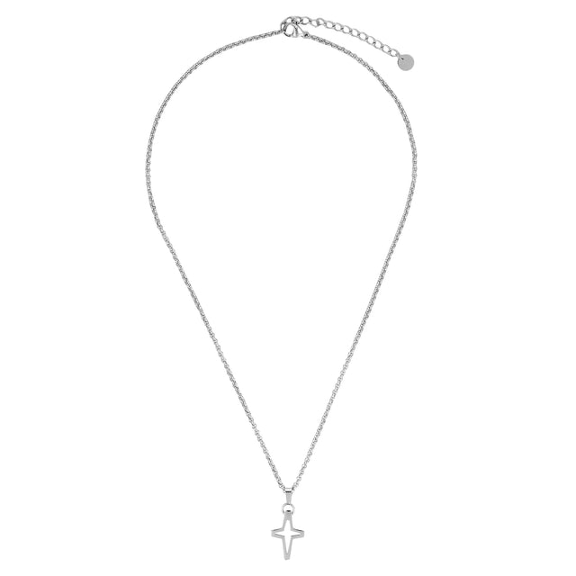 Collar Enso Para Hombre EMN216S Plateado
