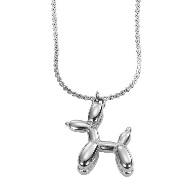 Collar y Dije Enso Para Mujer EJN3483S Plata