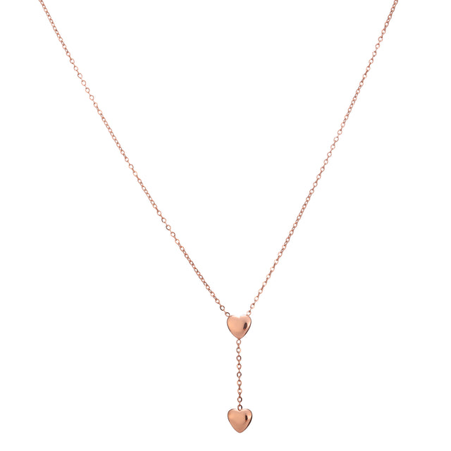 Collar y Dije Enso Para Mujer EJN3485R Rosado