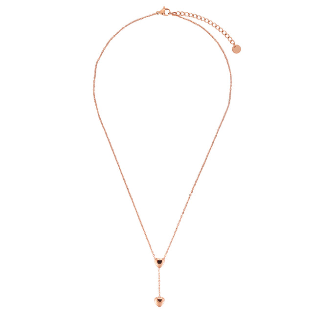 Collar y Dije Enso Para Mujer EJN3485R Rosado