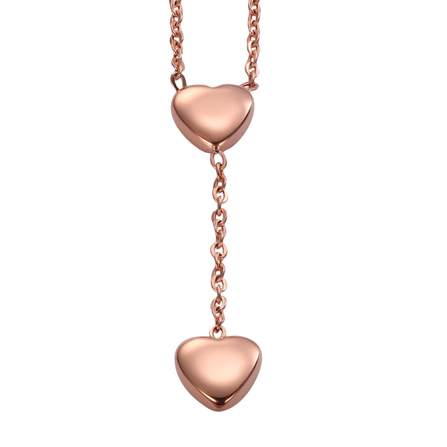 Collar y Dije Enso Para Mujer EJN3485R Rosado