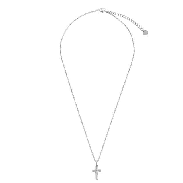 Collar y Dije Enso Para Mujer EJN3555S Acero