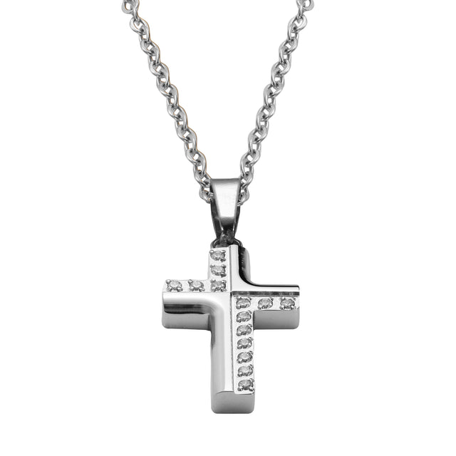 Collar y Dije Enso Para Mujer EJN3555S Acero