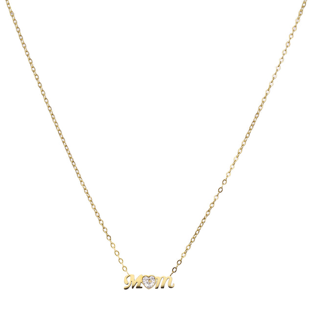 Collar y Dije Enso Para Mujer EJN3556G Dorado