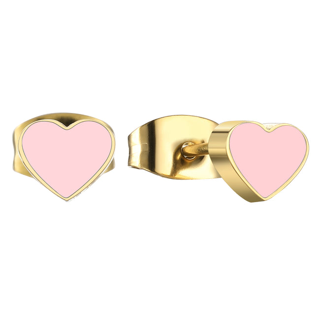 Set de Aretes Enso Acero Inoxidable Mujer EJS3338R color Oro Rosa