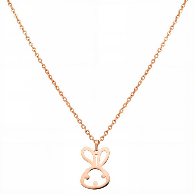 Set de Collar y Aretes de Acero Inoxidable Enso Para Mujer EJS3404R