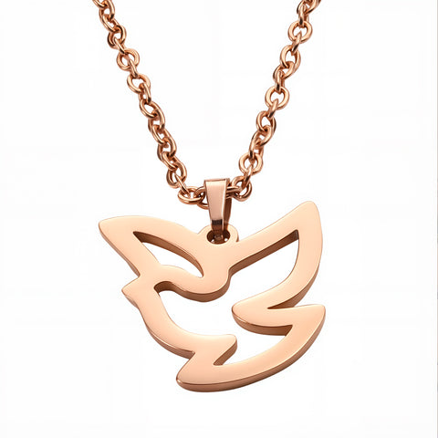 Set de Collar y Aretes de Acero Inoxidable Enso Para Mujer EJS3407R