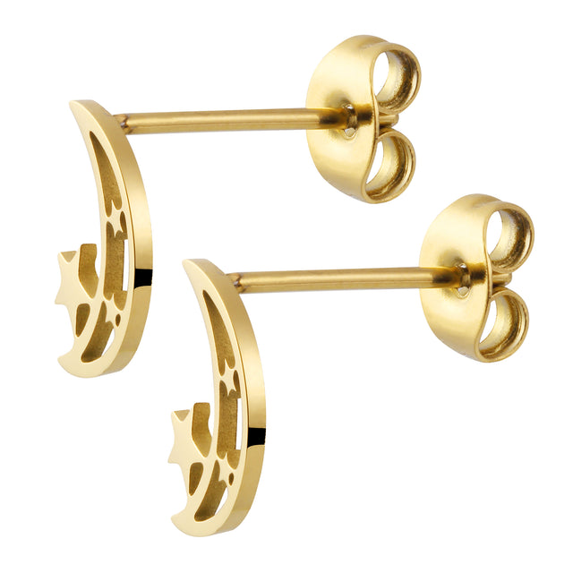 Set de Collar y Aretes Enso Para Mujer EJS3455G Dorado