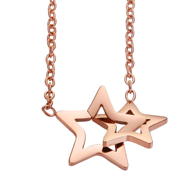 Set de Collar y Aretes Enso Para Mujer EJS3463R Rosado