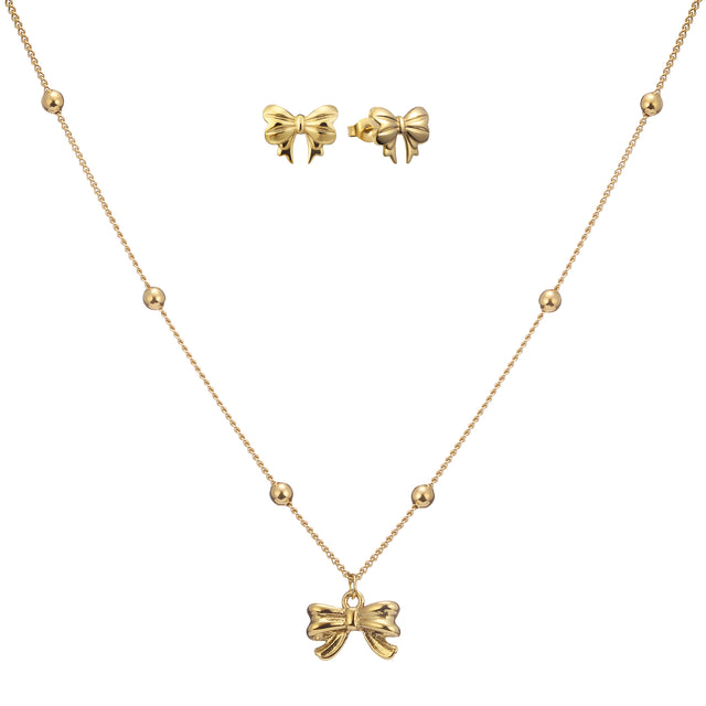 Set de Aretes Enso Para Mujer EJS3497G Dorado