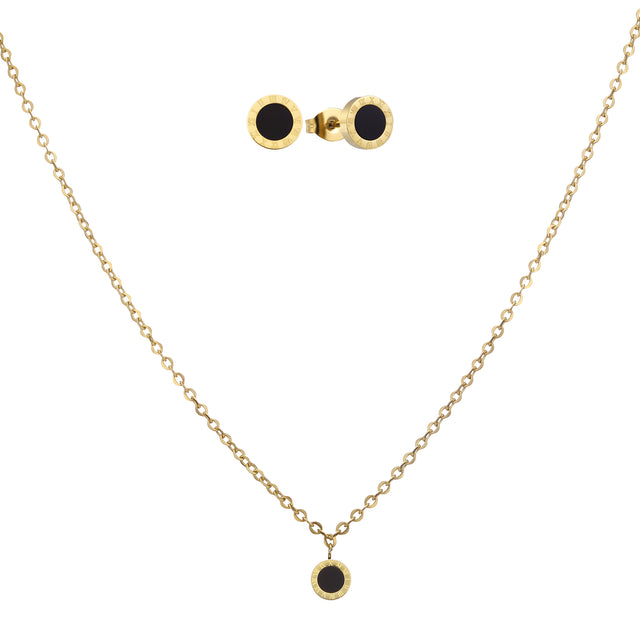 Set de Aretes Enso Para Mujer EJS3498G Dorado