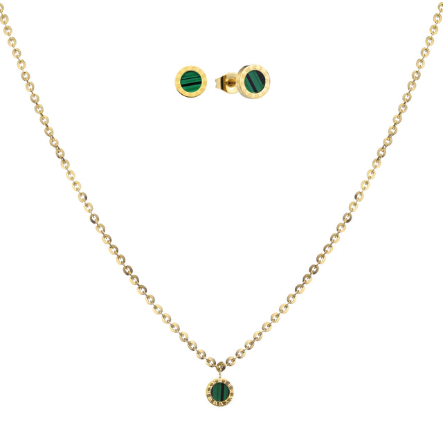 Set de Aretes Enso Para Mujer EJS3499G Dorado