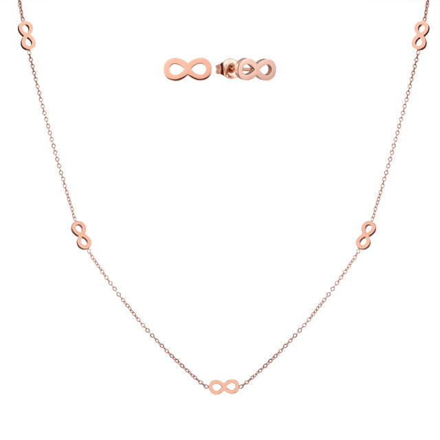 Set de Aretes Enso Para Mujer EJS3504R Rosado