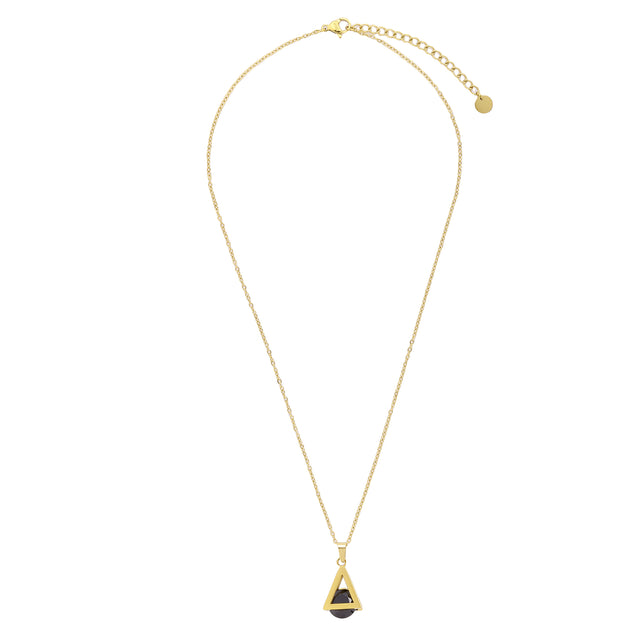 Set de Collar y Aretes Enso Para Mujer EJS3526G Dorado