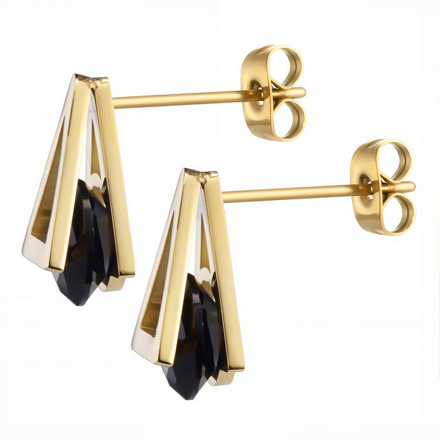 Set de Collar y Aretes Enso Para Mujer EJS3526G Dorado