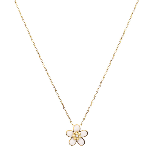 Set de Collar y Aretes Enso Para Mujer EJS3530G Dorado