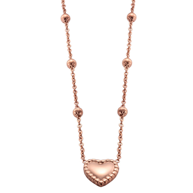 Set de Collar y Aretes Enso Para Mujer EJS3531R Rosado