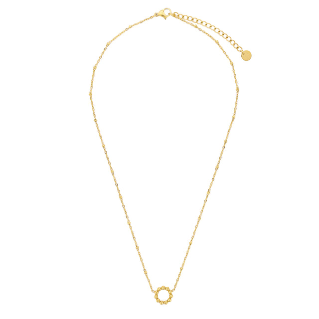 Set de Collar y Aretes Enso Para Mujer EJS3535G Dorado