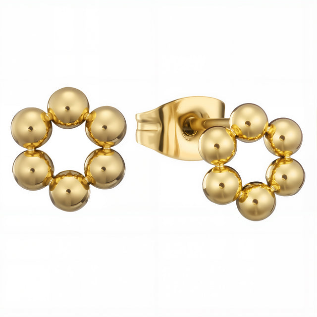 Set de Collar y Aretes Enso Para Mujer EJS3535G Dorado