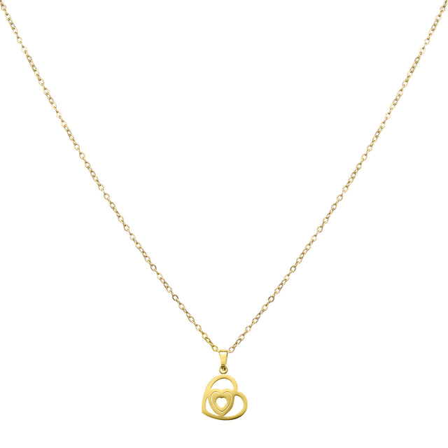 Set de Collar y Aretes Enso Para Mujer EJS3566G Dorado