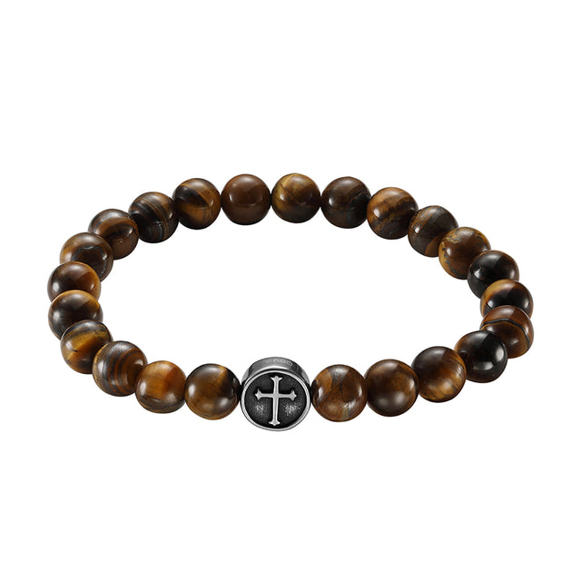 Pulsera de Acero Inoxidable Enso para Hombre EM0043BR Café