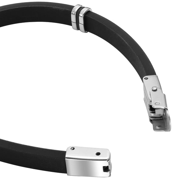 Pulsera Enso Acero Inoxidable Para Hombre EMB157B Negro