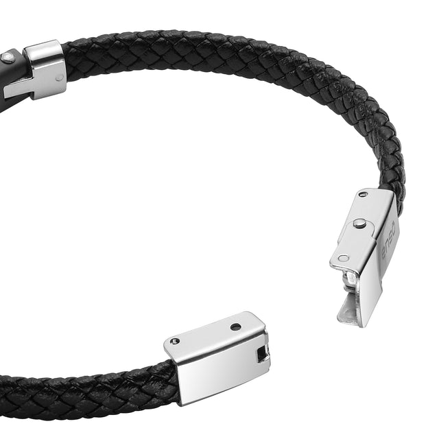 Pulsera Enso Acero Inoxidable Para Hombre EMB159B Negro