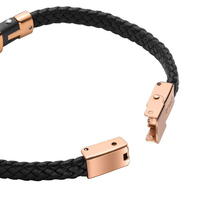 Pulsera Enso Acero Inoxidable Para Hombre EMB160B Negro