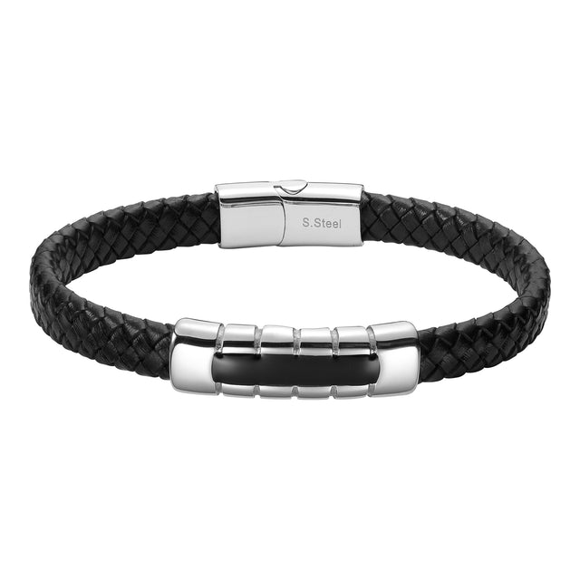 Pulsera Enso Acero Inoxidable Para Hombre EMB161B Negro
