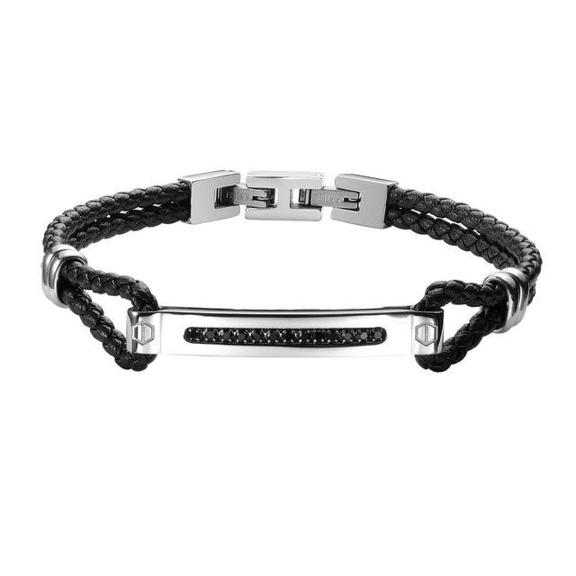 Pulsera Enso Acero Inoxidable Para Hombre EMB165G Negro