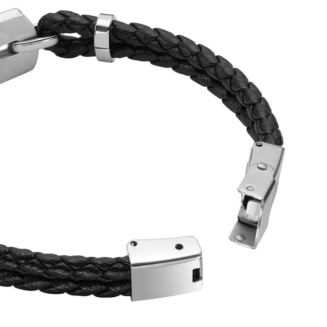 Pulsera Enso Acero Inoxidable Para Hombre EMB167B Negro