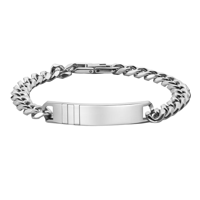 Pulsera Enso Acero Inoxidable Para Hombre EMB172S Plateado
