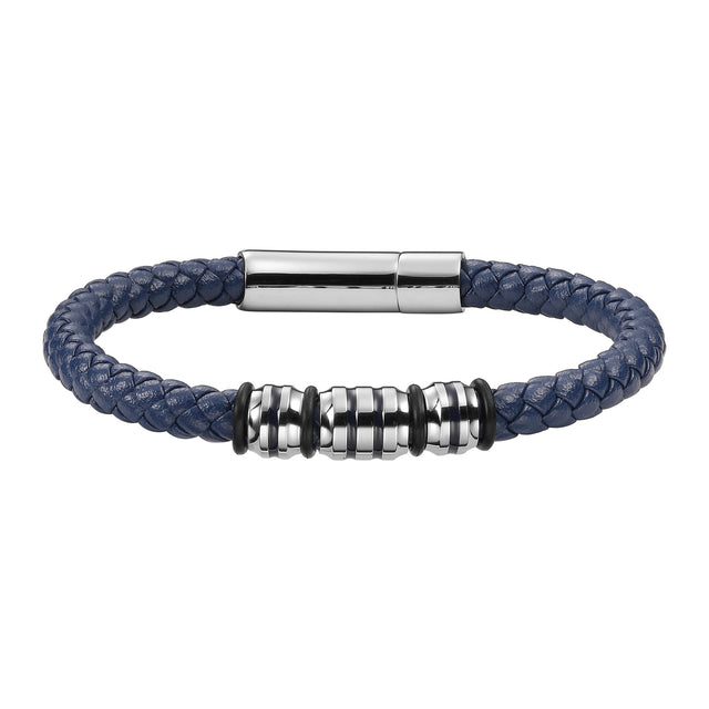 Pulsera de Acero Inoxidable Enso Para Hombre EMB192BL Azul