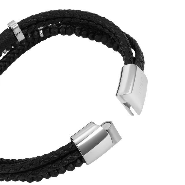 Pulsera Enso Para Hombre EMB223B Negro