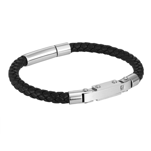 Pulsera Enso Para Hombre EMB226B Negro