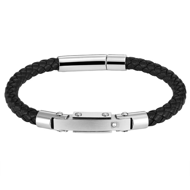 Pulsera Enso Para Hombre EMB226B Negro