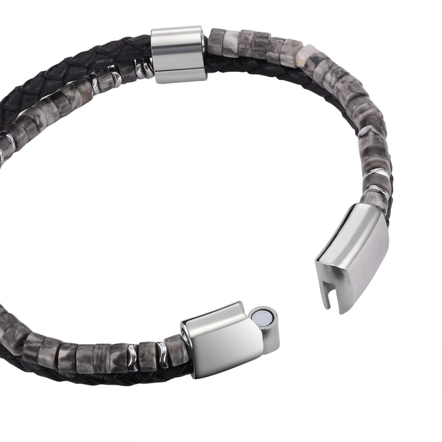 Pulsera Enso Para Hombre EMB229B Negro