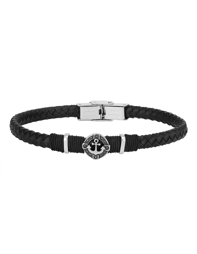 Pulsera Enso Para Hombre EMB246B Negro
