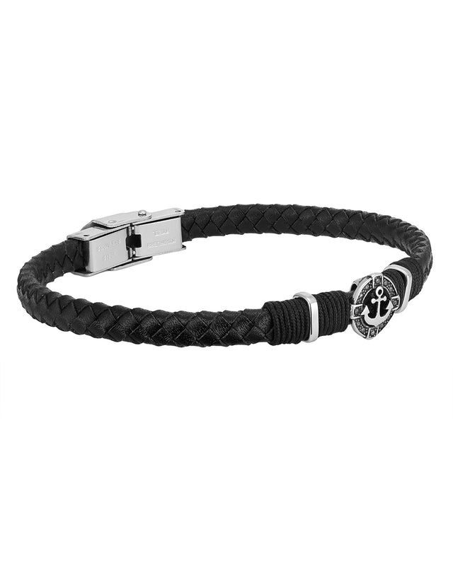 Pulsera Enso Para Hombre EMB246B Negro