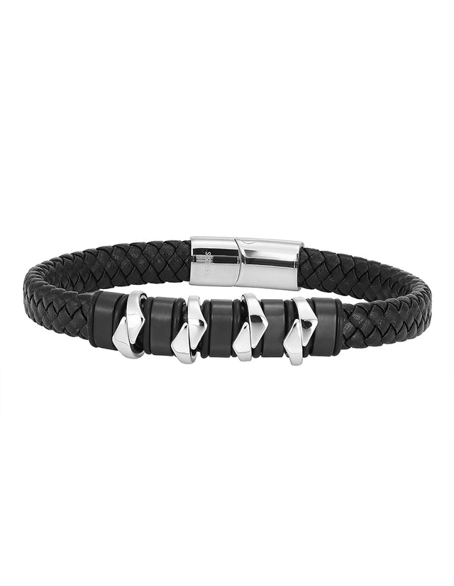 Pulsera Enso Para Hombre EMB247B Negro