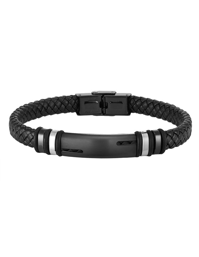 Pulsera Enso Para Hombre EMB248B Negro