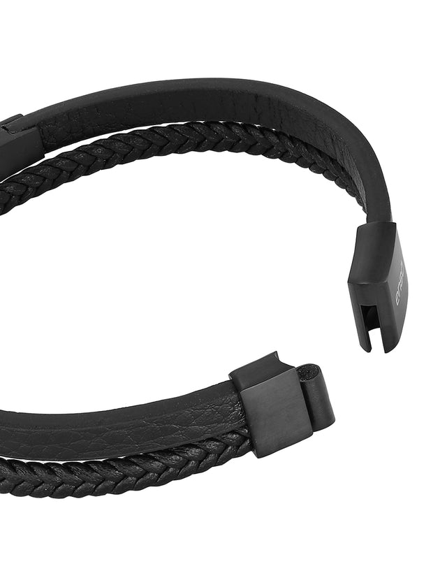 Pulsera Enso Para Hombre EMB263B Negro