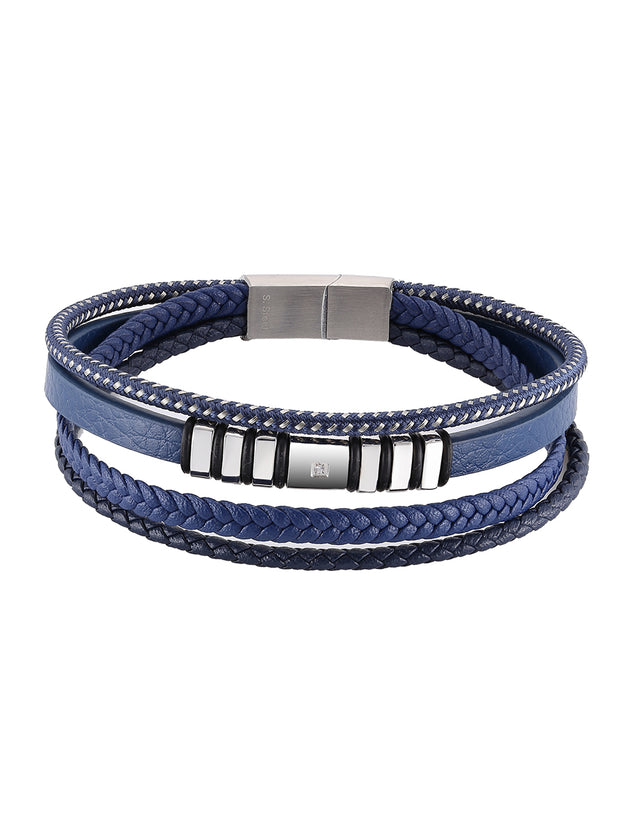 Pulsera Enso Para Hombre EMB264BL Azul